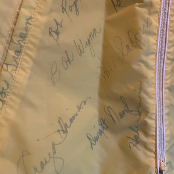 1974 Rare-Vintage Kaiser International PGA tournament Yellow Windbreaker - Picture 13 of 16